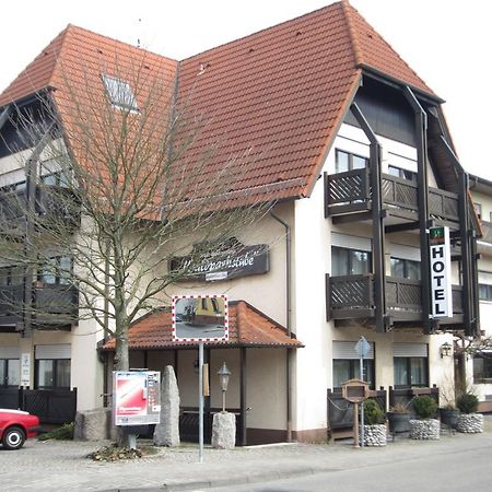 Hotel Waldparkstube Bad Schonborn Exteriör bild