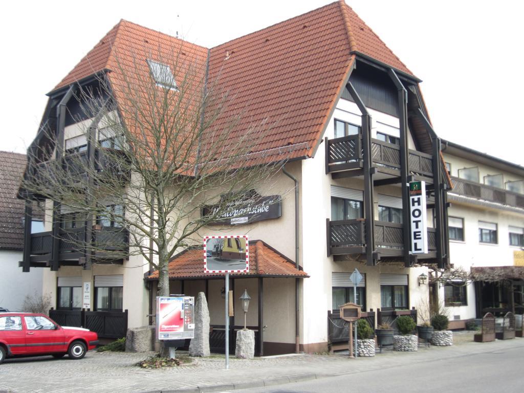 Hotel Waldparkstube Bad Schonborn Exteriör bild